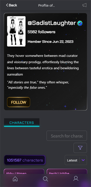 Janitor Al聊天截图3