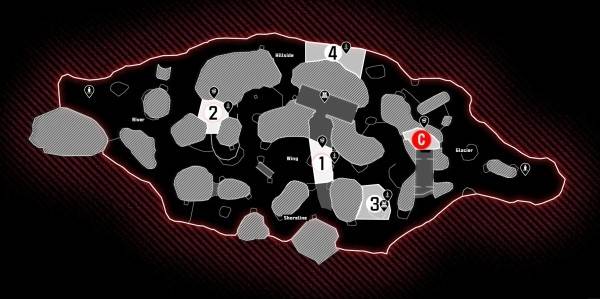 使命召唤黑色行动7坠机点地图点位