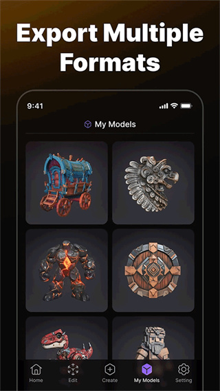 Tripo AI3d建模截图1