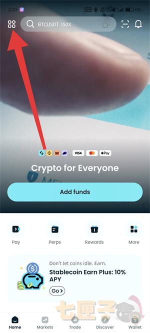 BitgetWallet设置中文教程图（1）