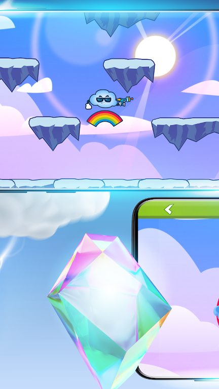 云彩和彩虹挑战截图2