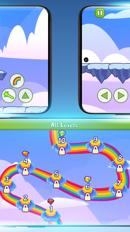 云彩和彩虹挑战截图3