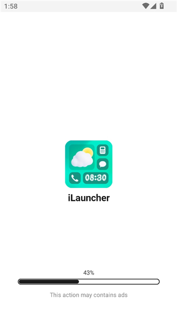 ilauncher仿苹果桌面中文版截图1