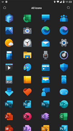 Fluent图标包截图3