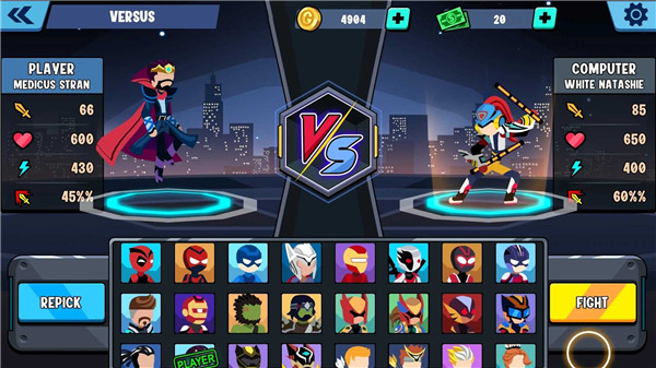 火柴人全明星乱斗截图1