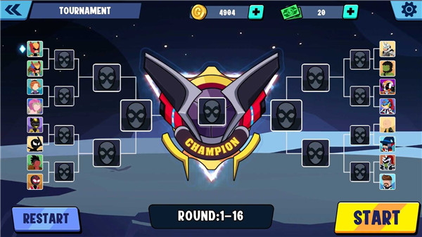 火柴人全明星乱斗截图4