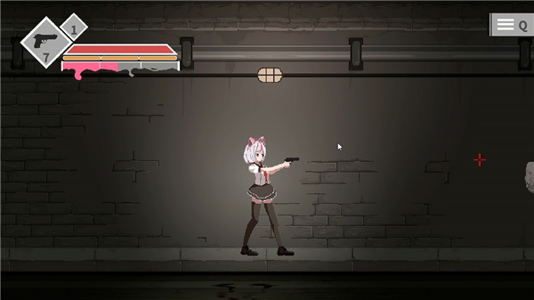 白毛少女大战僵尸手机版