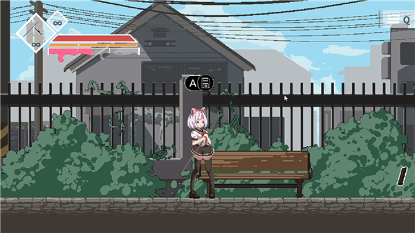 白毛少女大战僵尸手机版