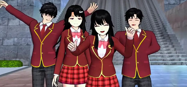 樱花校园模拟器英文版