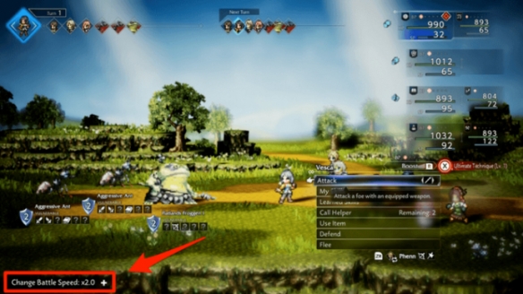 歧路旅人0可以自动攻击吗 歧路旅人0有自动战斗吗