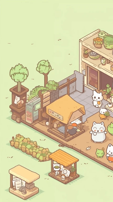 喵喵咖啡馆截图2