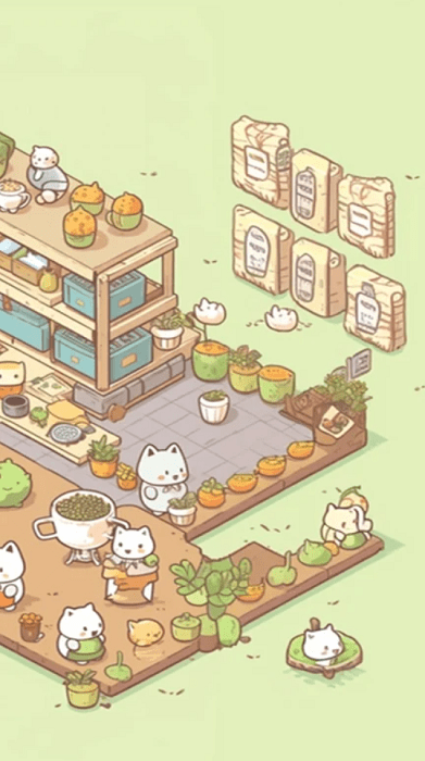 喵喵咖啡馆截图3