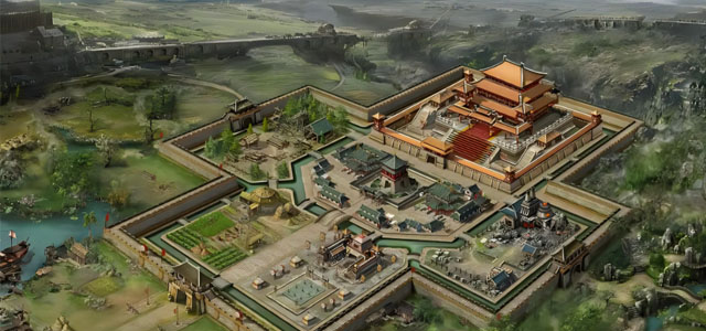 建造城池的三国