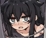 阴暗房间的女孩