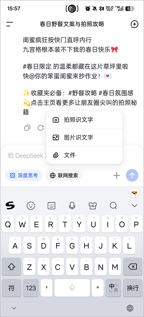 深度搜索deepseek