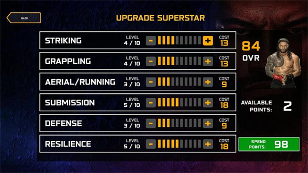 WWE2K25手机版截图2