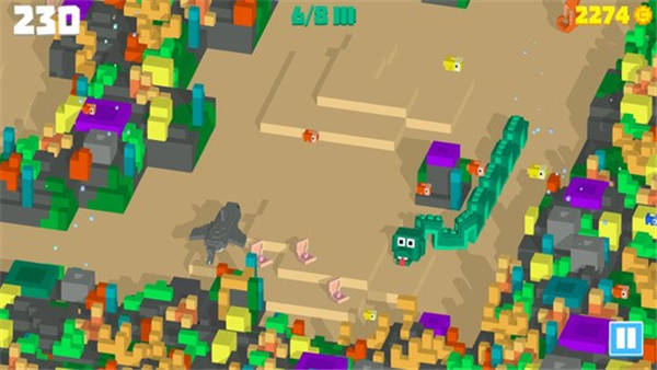 像素贪吃蛇截图5