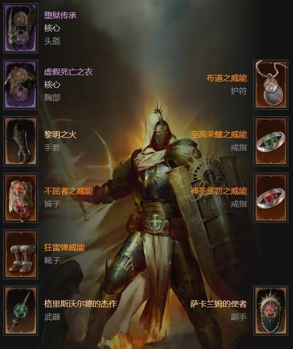 暗黑破坏神4S11圣骑BD圣火光环