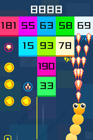 蛇蛇射击方块截图1