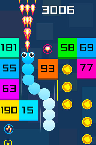 蛇蛇射击方块截图2