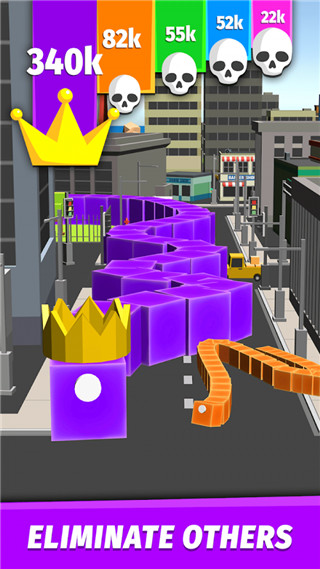 贪吃蛇大战城市截图3