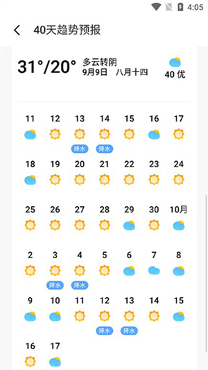 魅族天气预报截图1