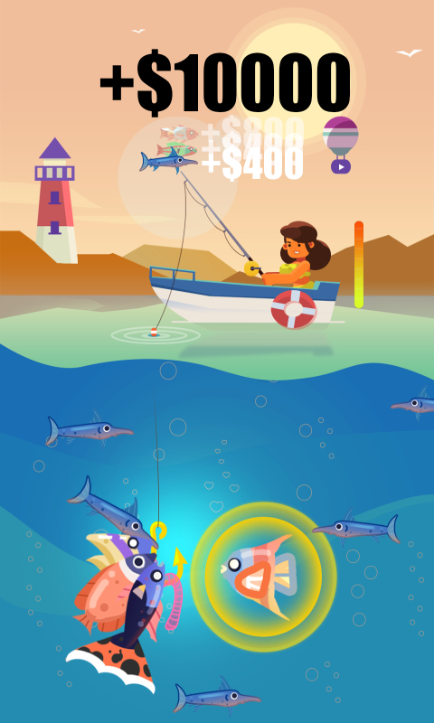 钓鱼少女截图5
