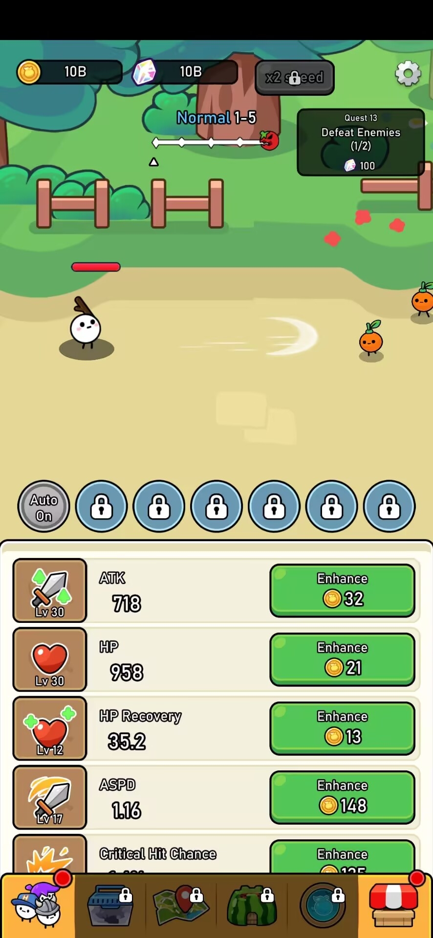 英雄大战水果截图2