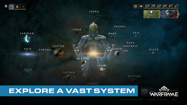 星际战甲warframe手游截图4