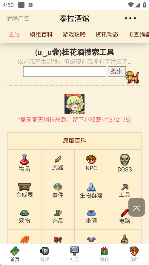 泰拉瑞亚泰拉酒馆