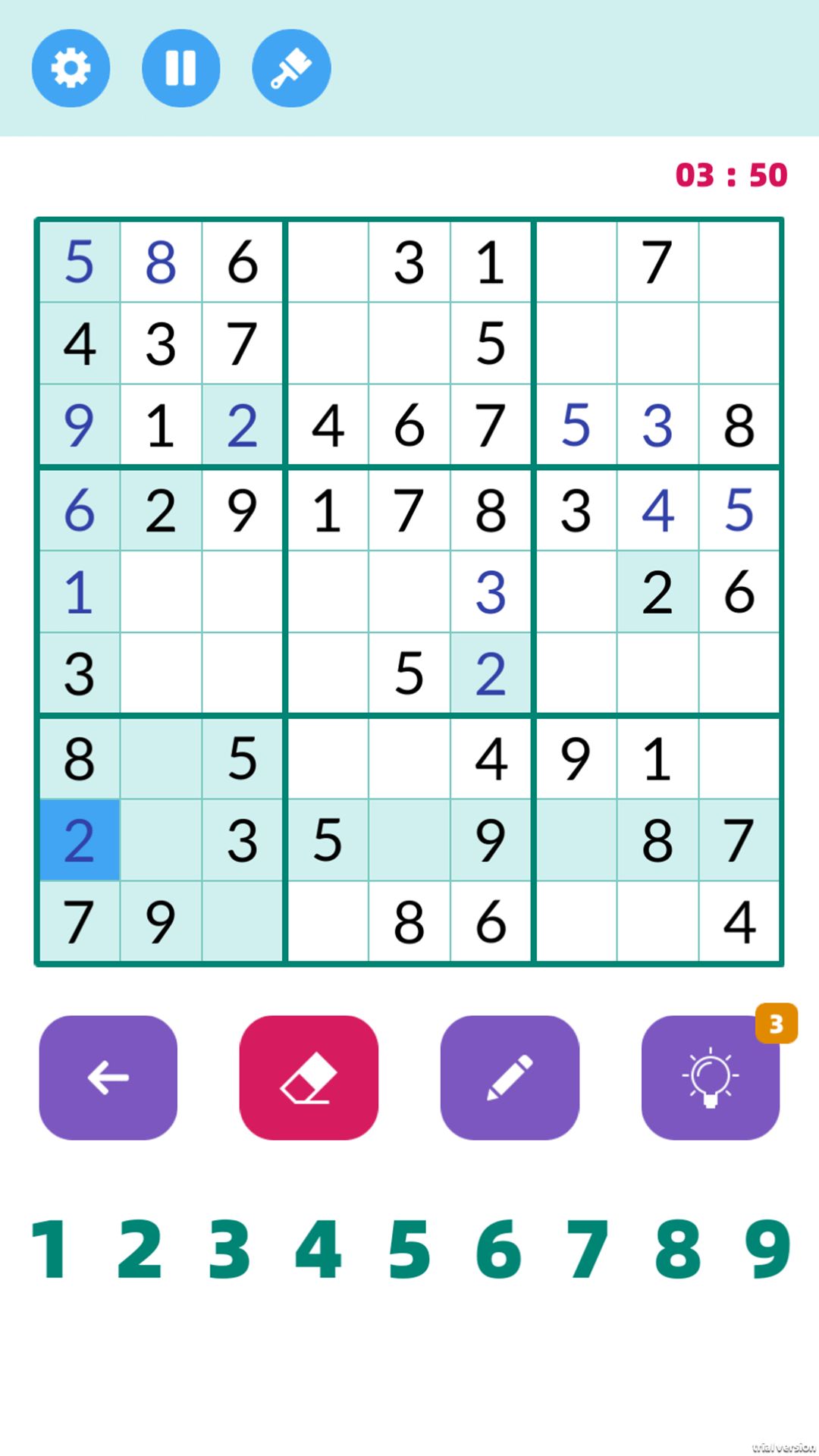 脑洞数字挑战截图2