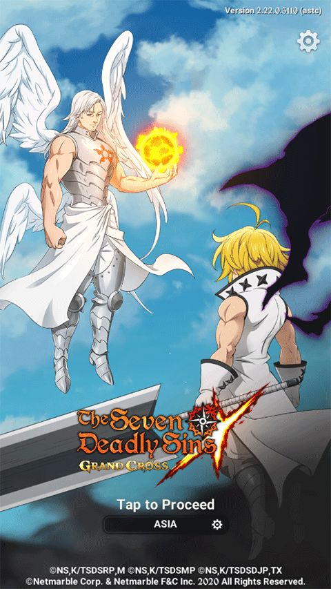 七大罪光与暗交战