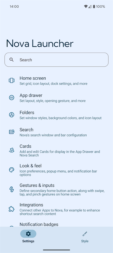 nova桌面安卓版5.0