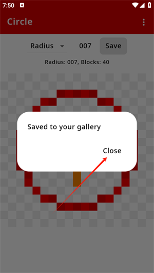 像素圆生成器circle