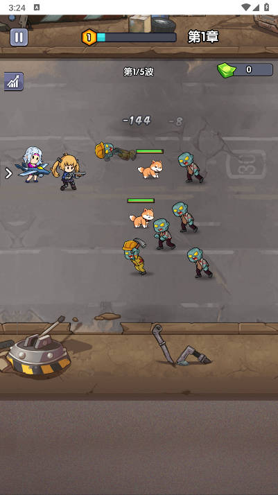 僵尸突围小队截图1