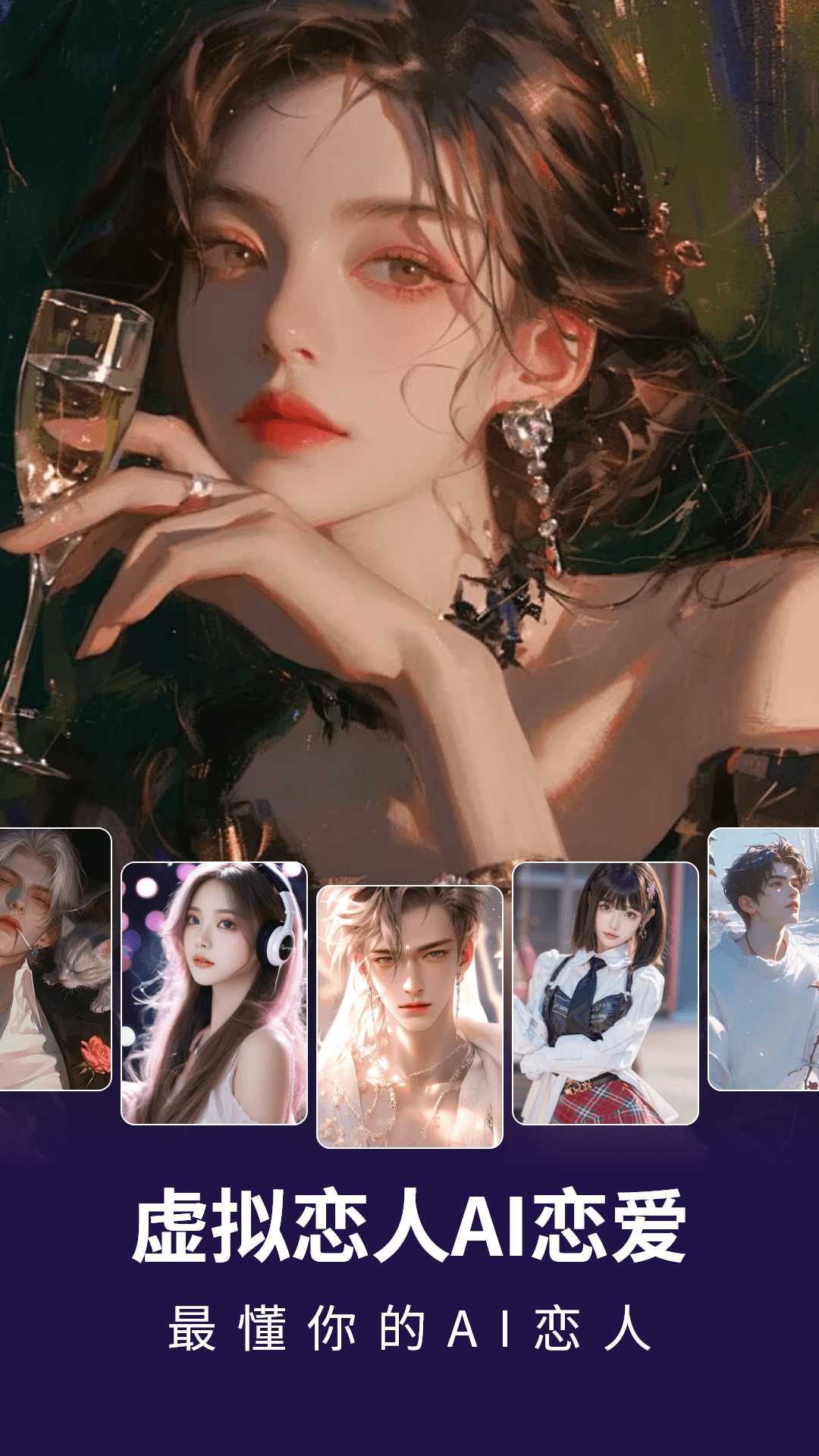 虚拟恋人无限制聊天截图1