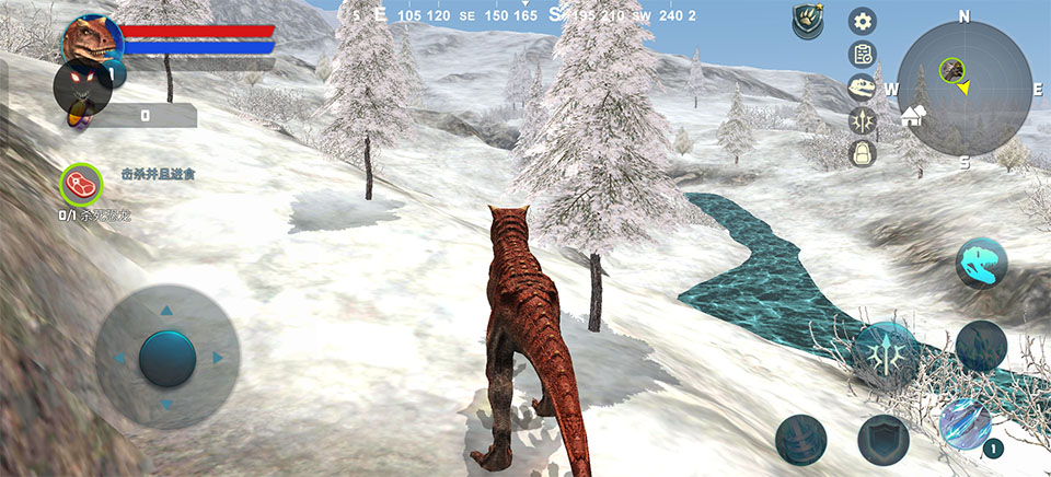 食肉牛龙模拟器