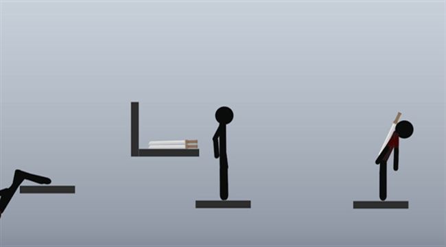 火柴人扔剑截图2