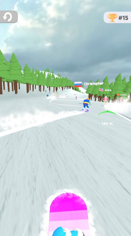 滑雪者行动截图2