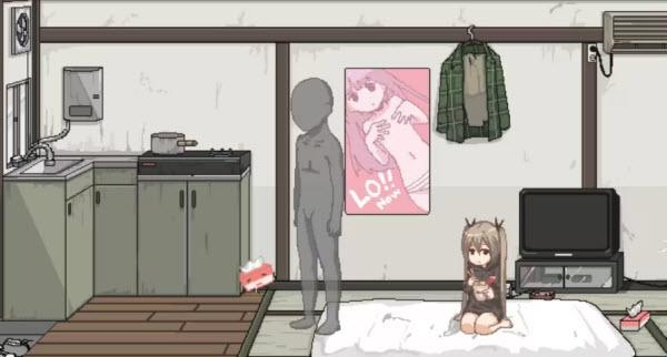 每天和家里蹲妹一起生活