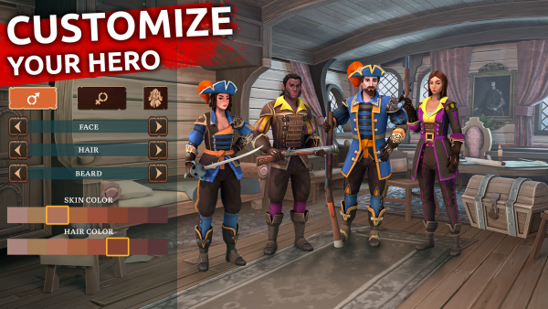 叛变海盗生存截图2