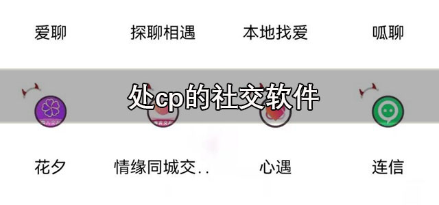 处cp的社交软件