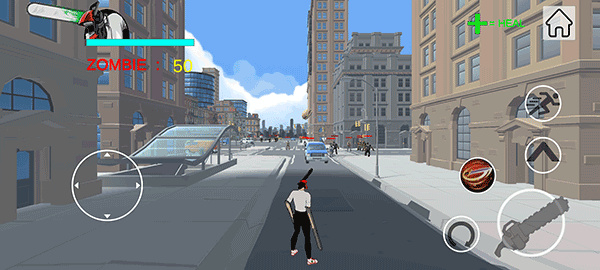 电锯人大战僵尸截图2