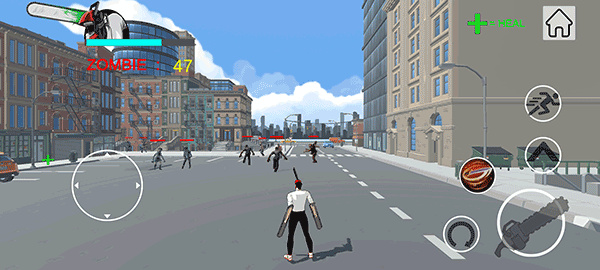 电锯人大战僵尸截图4