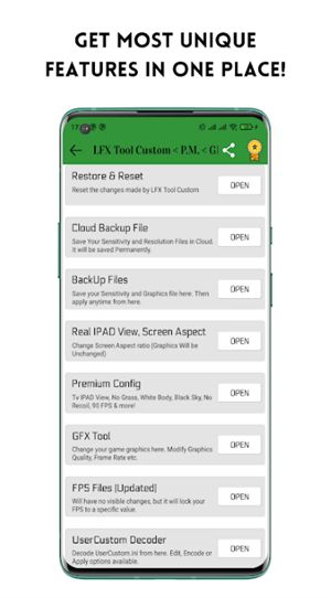 LFX Tool Custom截图3