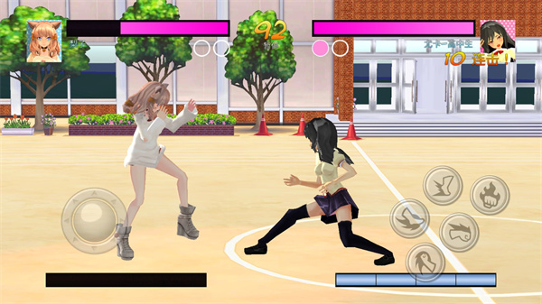 高中女生大决战