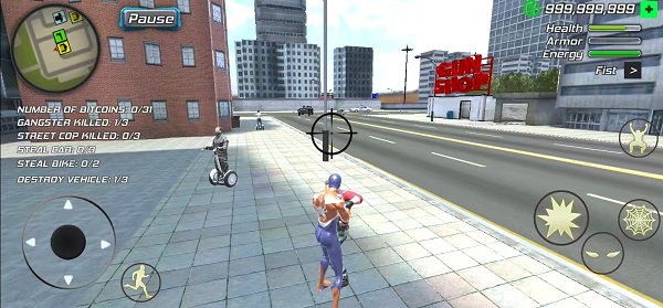 钢铁蜘蛛侠战斗