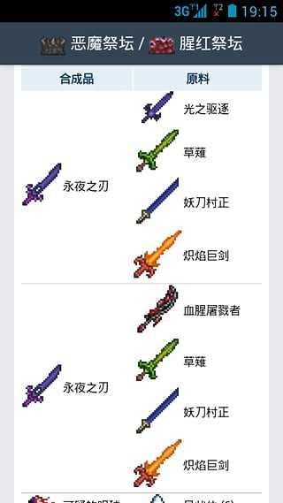 泰拉瑞亚合成表大全图鉴