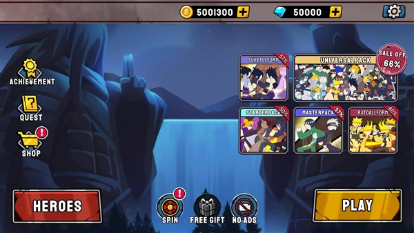 火柴人忍者格斗截图5