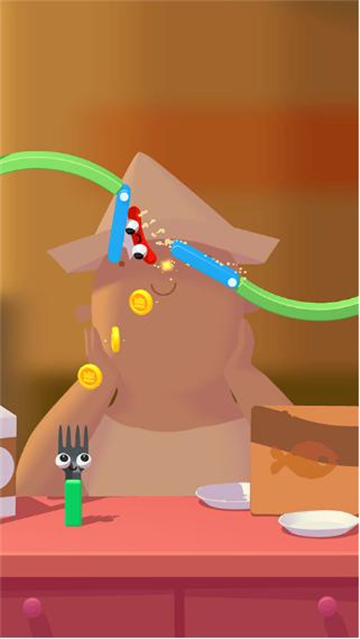 叉子与香肠截图3